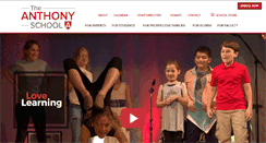 Desktop Screenshot of anthonyschool.org